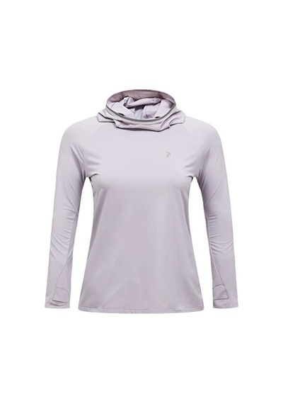 Peak Performance M Repel Upf Hooded Ls Tee Erkek Günlük Uzun Kollu Tişört G80745020t Mor