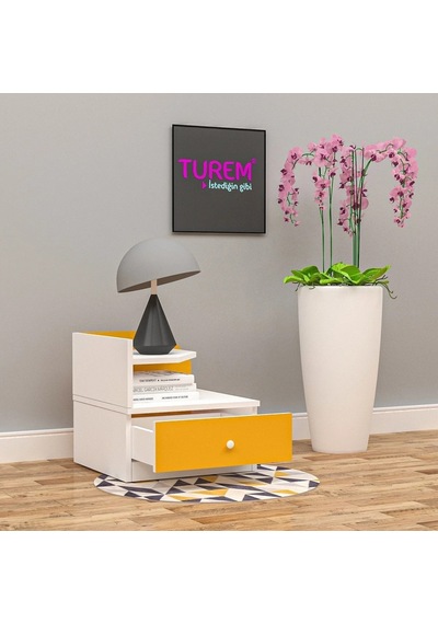Single Çocuk Odası Komodin Suntalam Antrasit