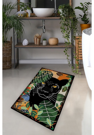 SCHWARZ DJT 70X120 CM Banyo Halısı Banyo Paspası