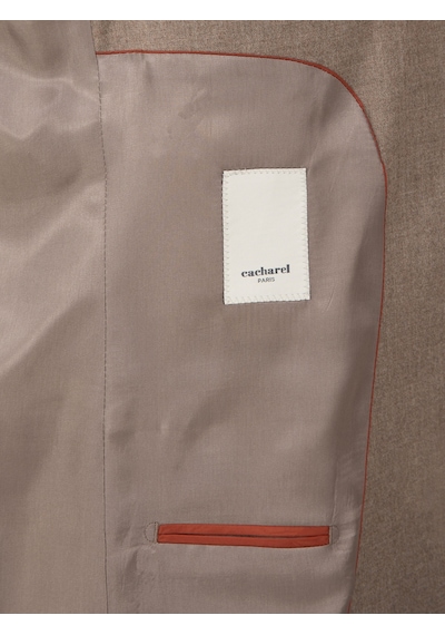 Cacharel Camel Slim Fit Yün Karışımlı Ceket Kahverengi