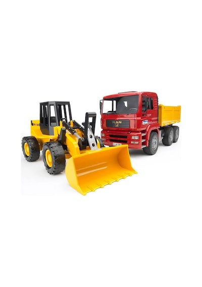 Man Damperli Kamyon Ve Fr 130 Kepçe