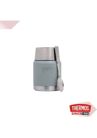 Thermos Icon Is300 0,47l Paslanmaz Çelik Yemek Termosu Kaşıklı Mavi