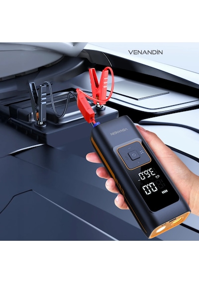 Venandin Inflamo Kompresör Akü Takviye Cihazı 8.000mah Hava Pompası