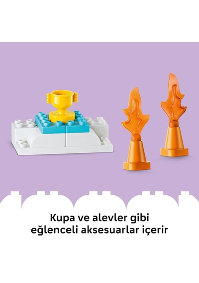 LEGO® DUPLO® Kasabası 3’ü 1 Arada Araçlarla Yaratıcı Rampalar 10478 - 3+ için Aksesuarlar İçeren Eğitici Oyuncak Yapım Seti (111P)