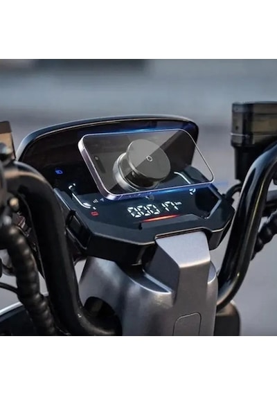 H875 Car Play Uyumlu Elektronik Vakum Tabanlı Manyetik Tutucu Siyah