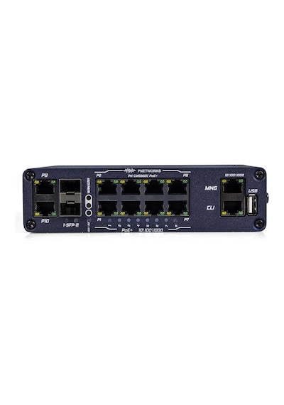 Pnetworks PN8GE2CG L2 Yönetilebilir 8 2 Sfp/Combo Poe Switch
