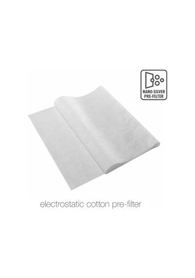 Lexroo 10 Adet Nano Gümüş İyonlu Elektrostatik Toz Tutucu Ön Filtre Xiaomi Smart Purifier 4 Compact Standart