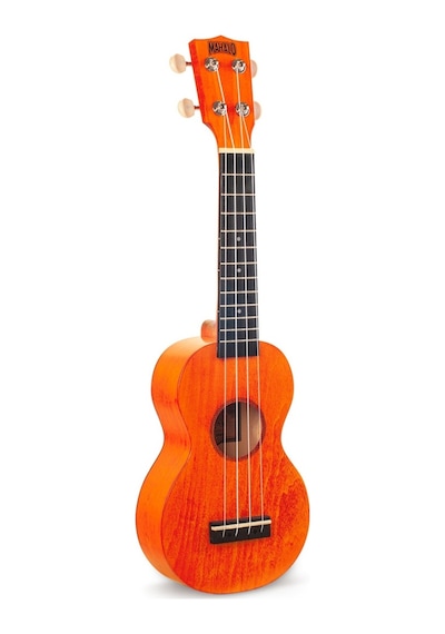 Mahalo Ml1os Island Series Soprano Ukulele Orange Sunset