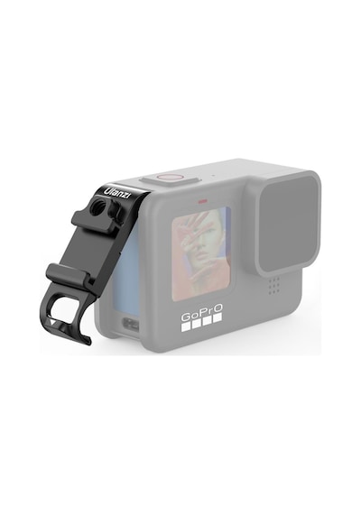 Ulanzi G9-6 Gopro Hero 9 Kablo Girişli Pil Kapağı Siyah