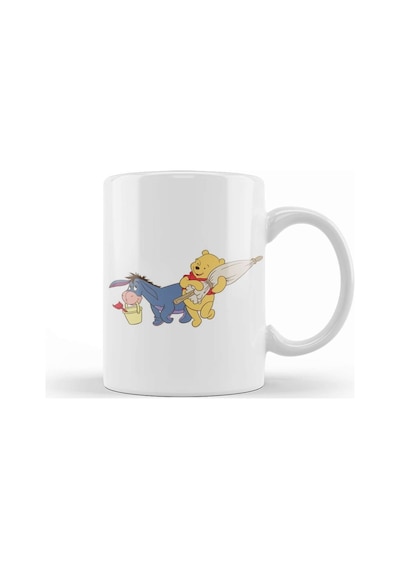 Winnie The Pooh Eeyore 05 Kupa Bardak Porselen Karışık