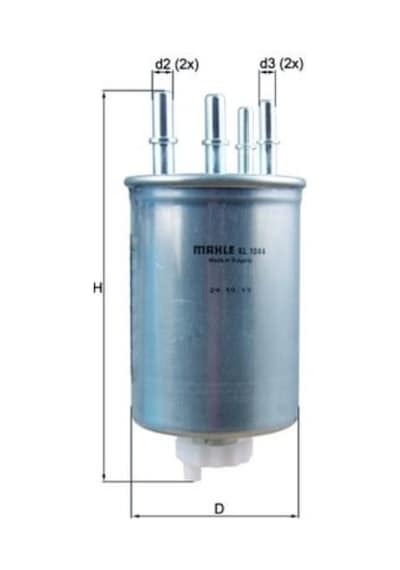 Mahle Yakıt Fıltresı Land Rover 306dt Dıscovery L462 Range Rover L494 L405 Kl1044 Lr041978