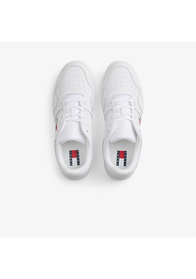 Tommy Hilfiger Retro Basket Kadın Beyaz Spor Ayakkabı En0en02933