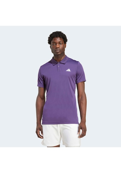 Adidas Tennis Climacool Freelift Erkek Mor Polo Tişört Jw9849 Mor