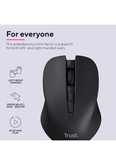 Mydo Sessiz Kablosuz Fare,%82 Plastik Geri Dönüştürülmüş 1000-1800 Dpı, Usb Alıcısı Saklanabilir, 2,4 Ghz Rf, Sol Ve Sağlayıcılar İçin, Pc, Dizüstü Bilgisayar, Mac İçin Fare, Siyah