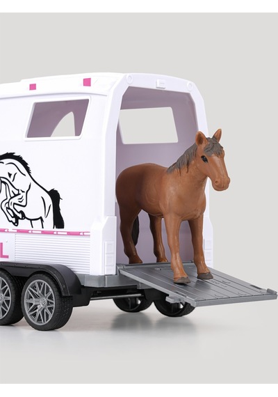 Let's Be Child Drive Sesli Ve Işıklı Pikap Ve At Karavanı - Standart Çok Renkli