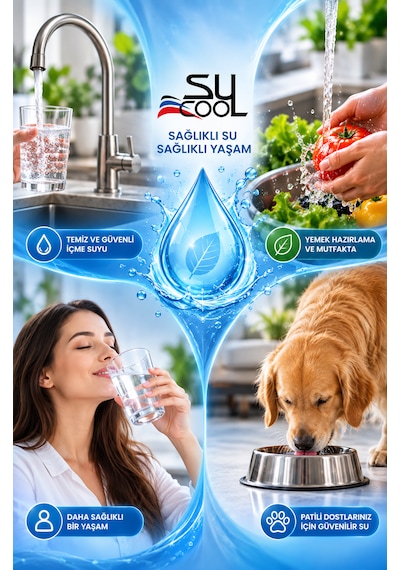 Sucool 10 Aşamalı Lg Membranlı Çelik Tanklı Su Arıtma Cihazı 1