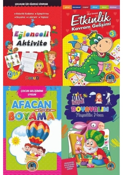 500 Aktivite Serisi 4 Takım - Ybve-876505