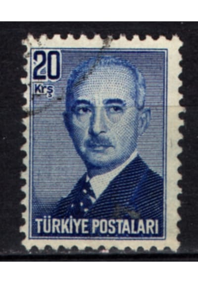 1948 Cumhurbaşkanı İnönü 20 Kuruş Tp0484  Teşhir Ürün