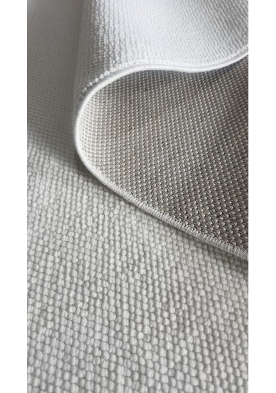 Elvey Home Krem İskandinav Yumuşak Bukle Minimalist Tozumazözel Kesim Halı Elvbklmakhal Krem