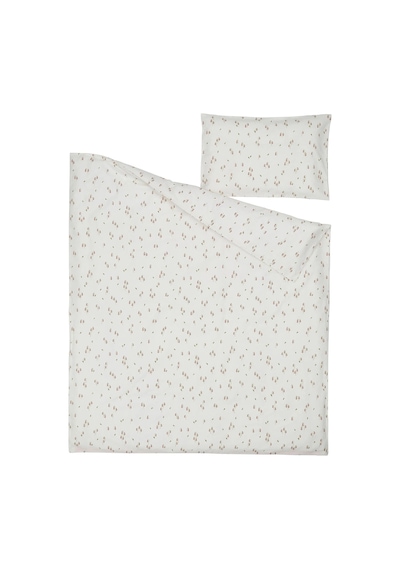 Ikea Guldvavare Tek Kişilik Nevresim Takımı 110 X 130 Cm Beyaz - Açık Pembe Açık Pembe - Beyaz
