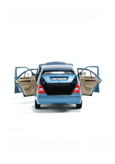 1:18 Mercedes Benz C 200 Limousine W202 1997-2001 - Mavi Model