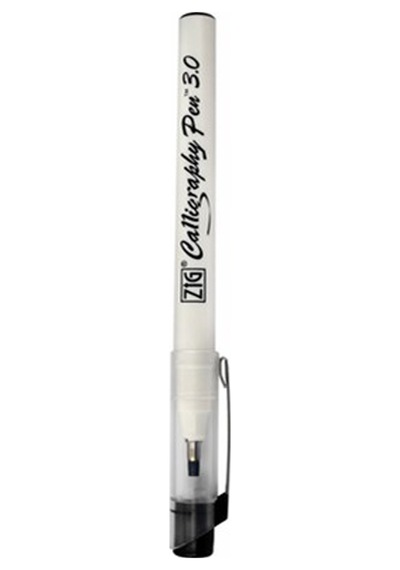 Zig Permanent Siyah 3.0 Mm Kaligrafi Kalemi Pca-310