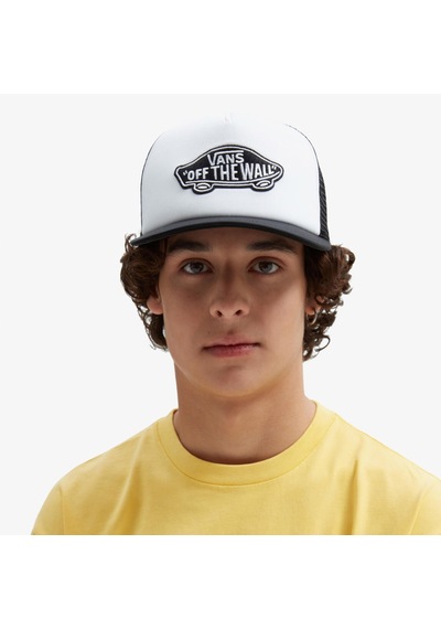 Vans Classic Patch Curved Bill Trucker Erkek Siyah Şapka
