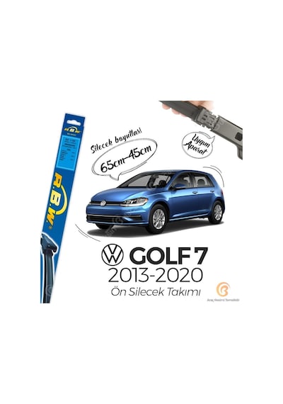 Volkswagen Golf 7 Muz Silecek Takımı (2013-2020) RBW