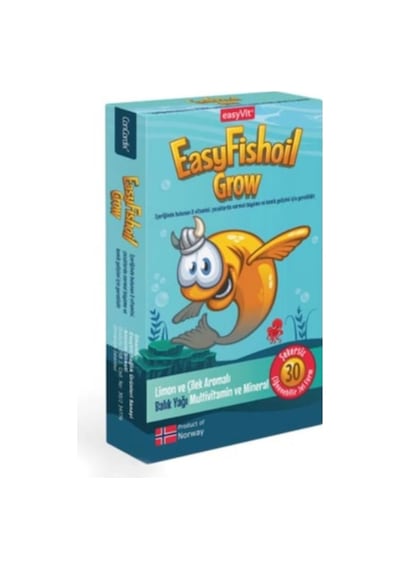 Easy Fishoil Grow 30 Jel Tablet