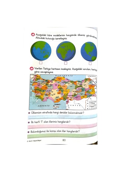 2.sınıf Hayat Bilgisi - Etkinlikli Çalışma Ve Soru Bankası Kitabı