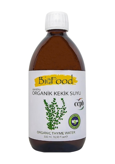 Bio Food Damıtma Organik Kekik Suyu 500 ML