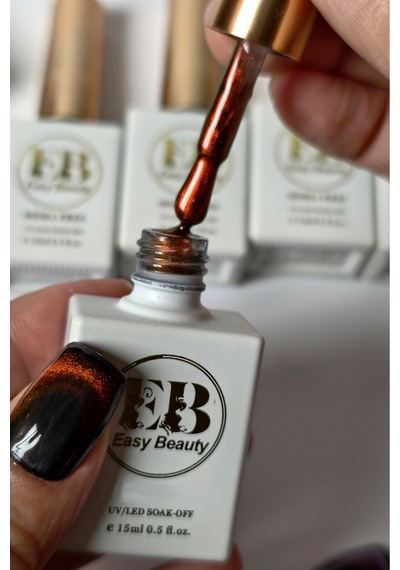15ml Kedi Gözü Kalıcı Oje - Tpo İçermez - Protez Tırnak Ojesi - Cat Eye Gel Polsıh 9d1 72-9d1