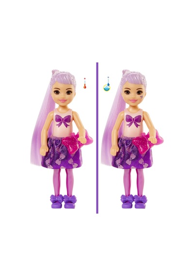 Barbie Color Reveal Renk Değiştiren Sürpriz Chelsea Işıltılı Bebe