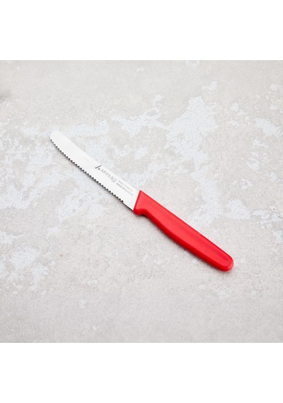 Aryıldız Solo Domates Bıçağı Kırmızı 11 Cm Renkli