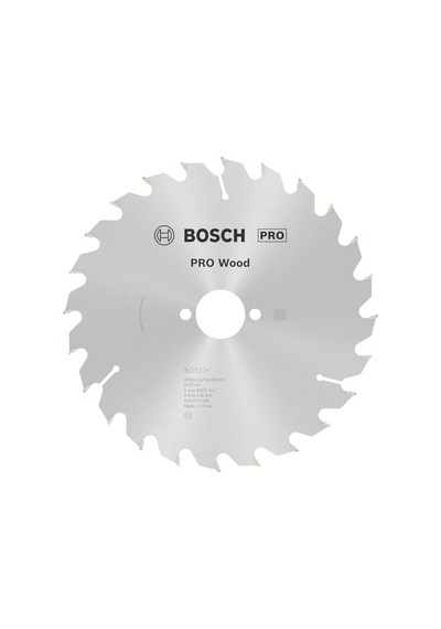 Daire Testere Bıçağı, Gri, 190x30x2,6 Mm, 24, 1 Adet