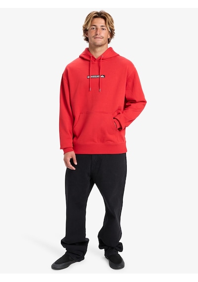 Quiksilver Quıksılver Dna Hoodıe Salsa - Solid Erkek Sweatshırt Eqyft05121-rzm0 Kırmızı