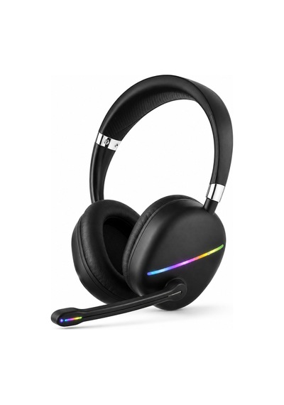 Mikrofonlu Bluetooth Kulak Üstü Kulaklık Rgb Aydınlatmalı Type-c Şarjlı
