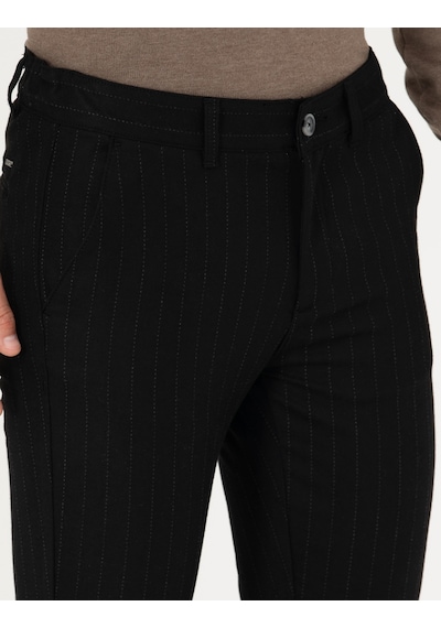 Pierre Cardin Erkek Siyah Pantolon Kanvas-chino 50278471-vr046 Siyah