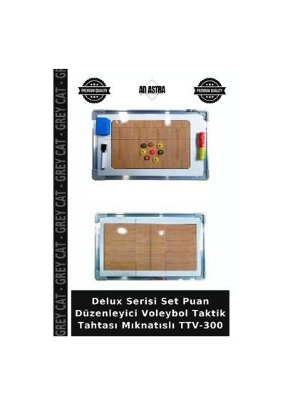 Delux Serisi Set Puan Düzenleyici Voleybol Taktik Tahtası Mıknatıslı Ttv-300