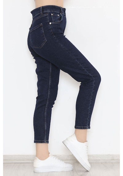 Mokashopin - Boyfriend Kot Pantolon Koyumavi - 11917.1431. 001