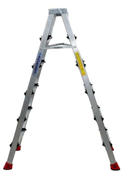 6+6 Çift Çıkışlı Premium Alüminyum Merdiven 20x50 Çok Amaçlı/pratik/kolay 130
