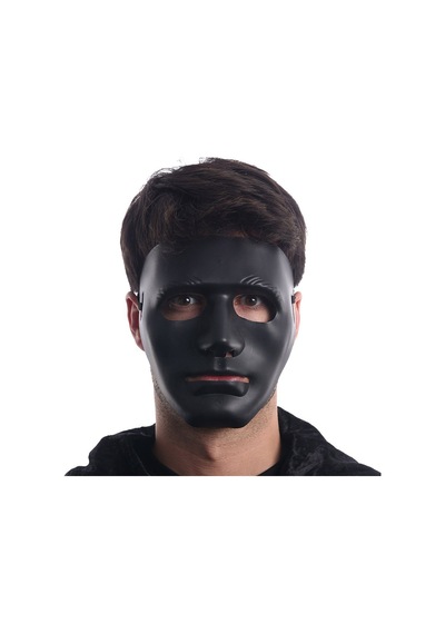 Siyah Renk Hip Hop Anonim Jabbawockeez Dans Maskesi 18x19 Cm