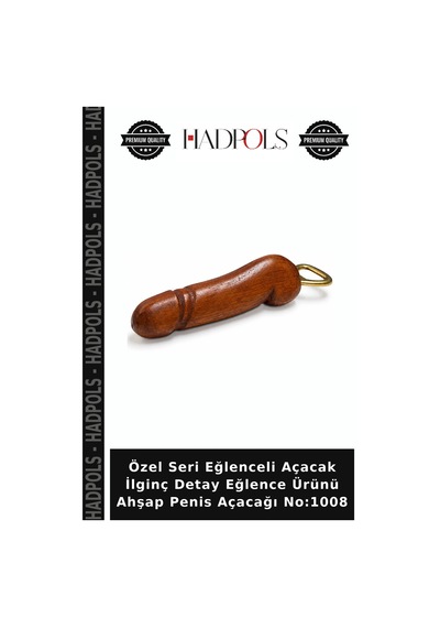 Özel Seri Eğlenceli Açacak İlginç Detay Eğlence Ürünü Ahşap Açacağı No:1008