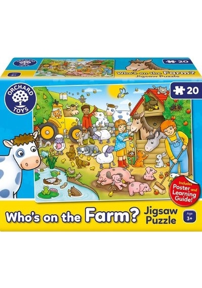Orchard Who-S On The Farm Çocuk Puzzle 302