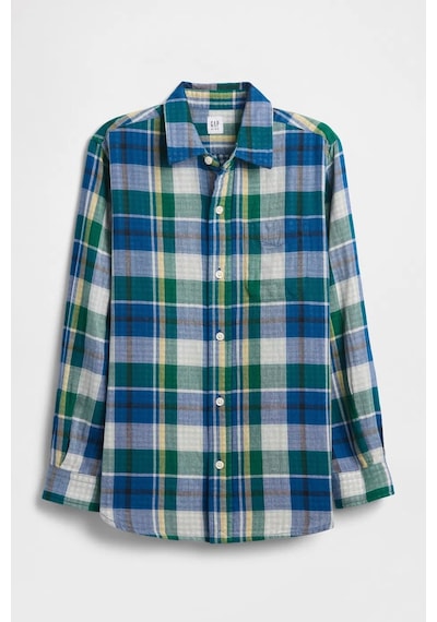 Gap V-ls Transitional Çocuk Gömlek Yesil