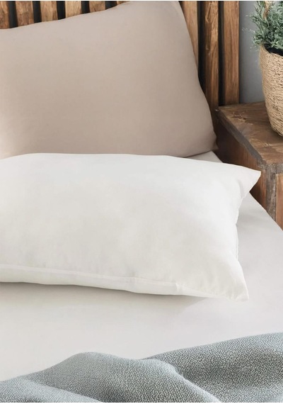 Mikro Silikon Yastık 50x70cm 600 Gram Beyaz