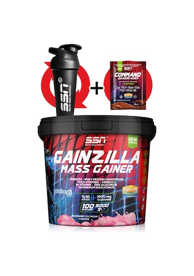 SSN Sports Style Nutrition Gainzilla Mass Gainer 5000 g (Çilekli Dondurma)