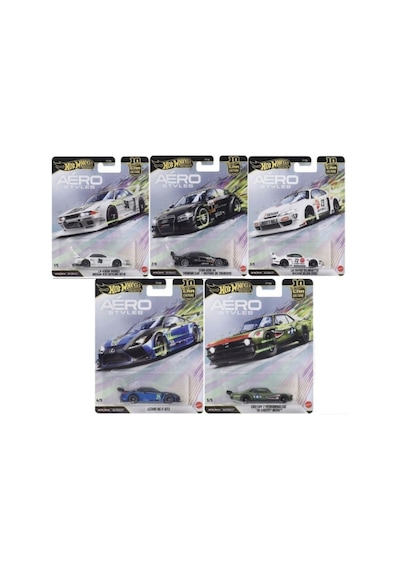 Hot Wheels Hot Wheels Premium - Car Culture 2026 Aero Styles 5 Li Seti Çok Renkli