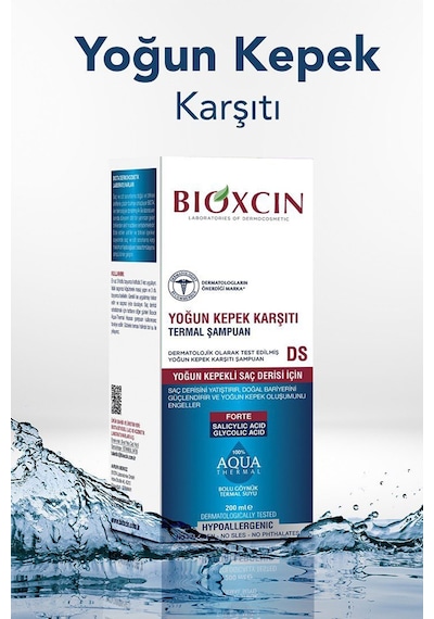 Aqua Termal Ds Kepeğe Karşı Etkiliı Şampuan 200 Ml
