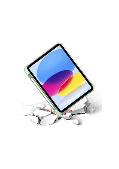 More TR Apple Uyumlu iPad 10.9 2022 (10.Nesil) Kılıf Zore Tri Folding K